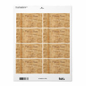  Floral Business Label (Full Sheet)