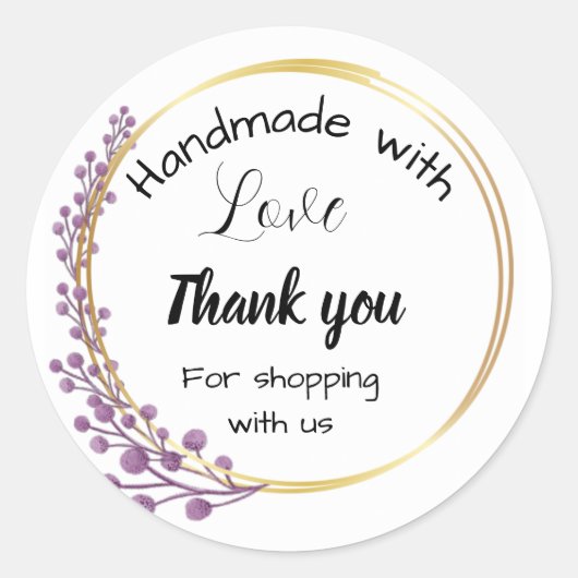 Floral Business stickers (Voorkant)