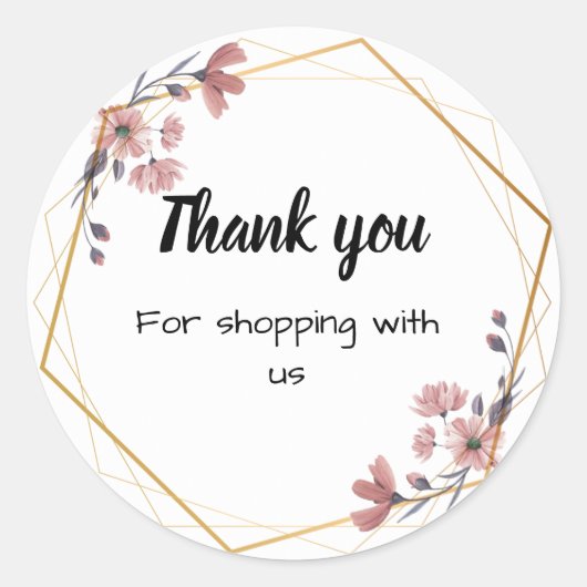 Floral Business stickers (Voorkant)