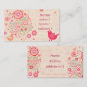  Floral Business Visitekaartje (Voorkant / Achterkant)