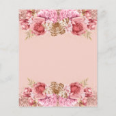 Floral Butterflies Pink Happy 16th Birthday (Achterkant)