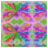 Floral Butterflies Stof (Close Up)