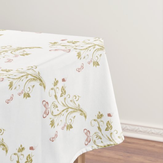 Floral Butterflies Tafelkleed (Voorbeeld)
