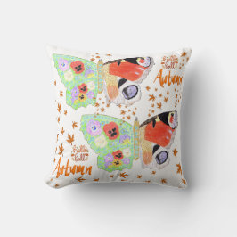 Floral Butterfly Autumn Kussen