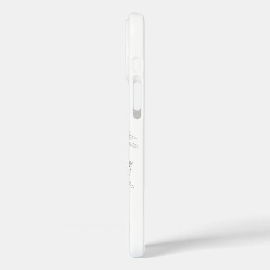 Floral Butterfly Botanical Phone Case (Achterkant / Links)