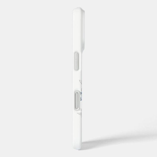 Floral Butterfly Botanical Phone Case (Achterkant / Rechts)