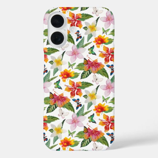 Floral Butterfly Case-Mate iPhone Case (Achterkant)