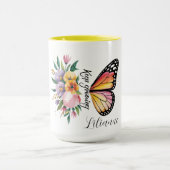 Floral Butterfly Design  Mok (Midden)