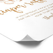 Floral Butterfly diaper raffinage Poster (Hoek)