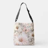 Floral Butterfly Dream Crossbody Tas (Achterkant)