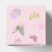 Floral Butterfly Garden Ribbon Party Favor Box Bedankdoosjes (Bovenkant)