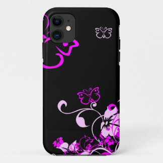 Floral Butterfly iPhone 5 Hoesje