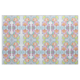 Floral Butterfly Kaleidoscoop Stof