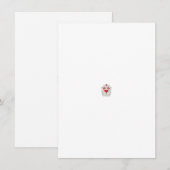 Floral Butterfly Mandala | Paarse Boho Art Design Bedankkaart (Voorkant / Achterkant)