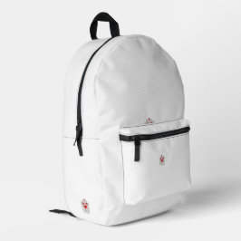 Floral Butterfly Mandala | Paarse Boho Art Design Bedrukte Rugzak