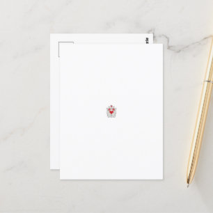Floral Butterfly Mandala Paarse Boho Art Design Briefkaart