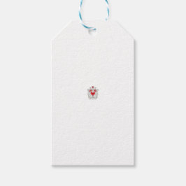 Floral Butterfly Mandala | Paarse Boho Art Design Cadeaulabel