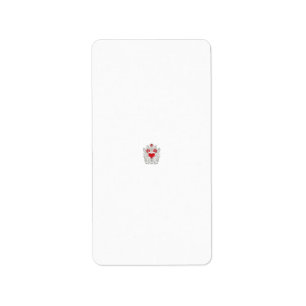 Floral Butterfly Mandala   Paarse Boho Art Design Etiket