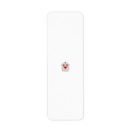 Floral Butterfly Mandala | Paarse Boho Art Design Etiket