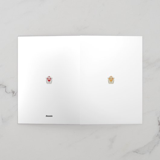 Floral Butterfly Mandala | Paarse Boho Art Design Folie Wenskaart (Buiten Laag)