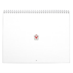 Floral Butterfly Mandala Paarse Boho Art Design Kalender