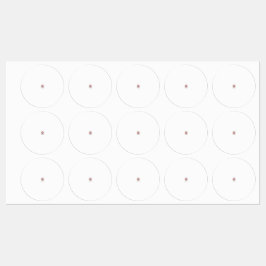 Floral Butterfly Mandala | Paarse Boho Art Design Labels