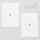 Floral Butterfly Mandala | Paarse Boho Art Design Notitiekaartje (Voorkant / Achterkant)