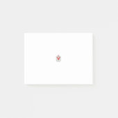 Floral Butterfly Mandala | Paarse Boho Art Design Post-it® Notes (Voorkant)