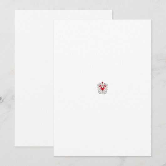 Floral Butterfly Mandala | Paarse Boho Art Design Save The Date (Voorkant / Achterkant)