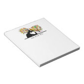 Floral Butterfly Notitieblok (Schuin)