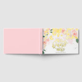 Floral Butterfly Quinceanera Guest Book Gastenboek (Volledig)