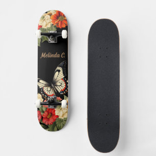 Floral Butterfly Schaats Deck Persoonlijk Skateboard