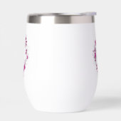 Floral Butterfly Stemless Wine Tumbler (Links)