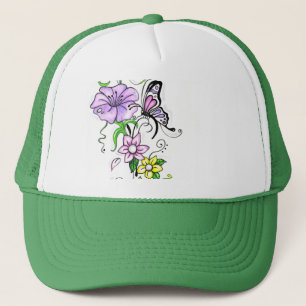 Floral Butterfly Trucker Pet