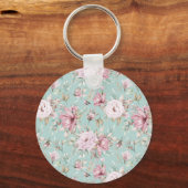 Floral Button Sleutelhanger (Voorkant)