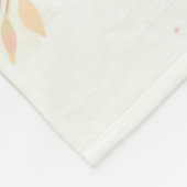 Floral Cactus Fleece Deken (Hoek)