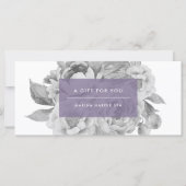  Floral Cadeaubon | LILA (Voorkant)