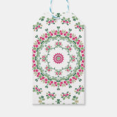 Floral Cadeaulabel (Voorkant)