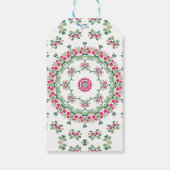 Floral Cadeaulabel (Achterkant)