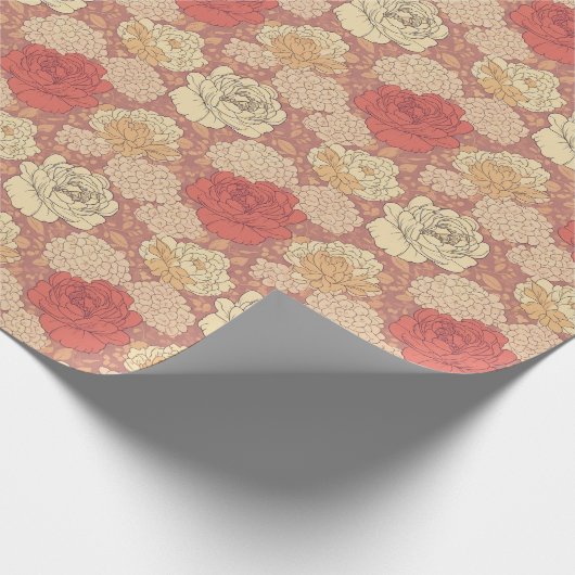  Floral Cadeaupapier (Hoek)
