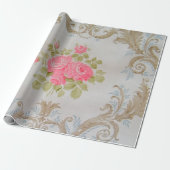 Floral Cadeaupapier (Uitgerold)