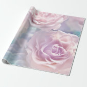 Floral  cadeaupapier (Uitgerold)