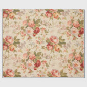 Floral Cadeaupapier (Vlak)