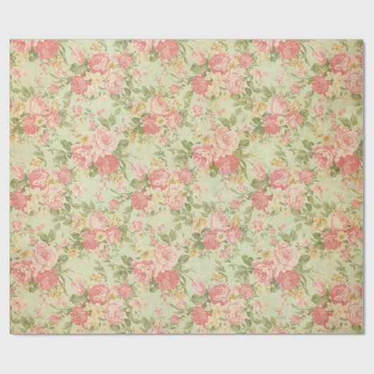 Floral Cadeaupapier (Vlak)