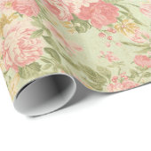 Floral Cadeaupapier (Rol Hoek)