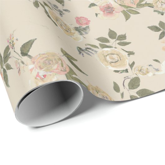 Floral Cadeaupapier (Rol Hoek)