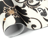 Floral Cadeaupapier (Rol Hoek)