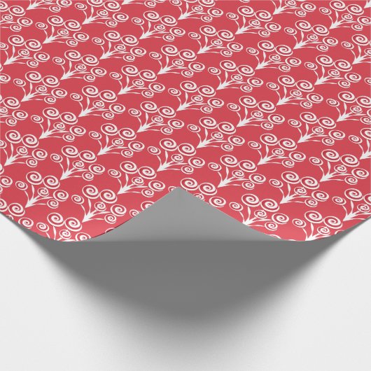 Floral  cadeaupapier (Hoek)