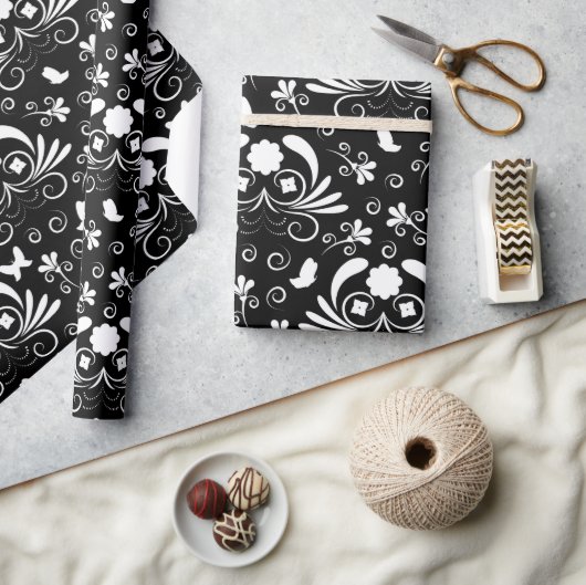 Floral Cadeaupapier (Crafts)