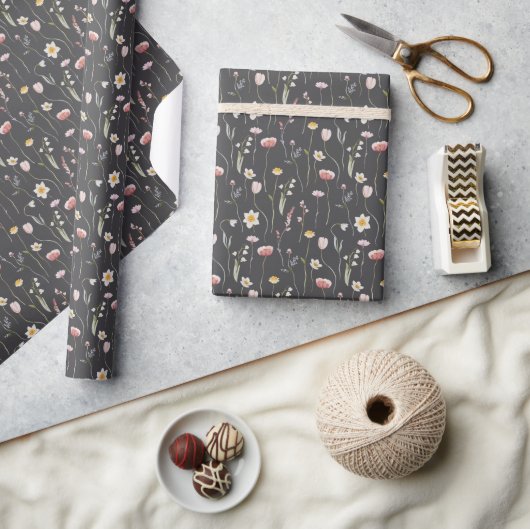 Floral Cadeaupapier (Crafts)